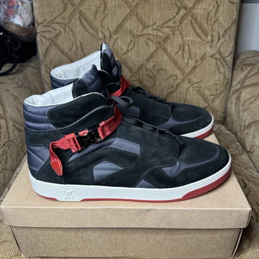 Louis-Vuitton mens Slipstream‎ Sneakers US Size 13 UK 12 Excellent!